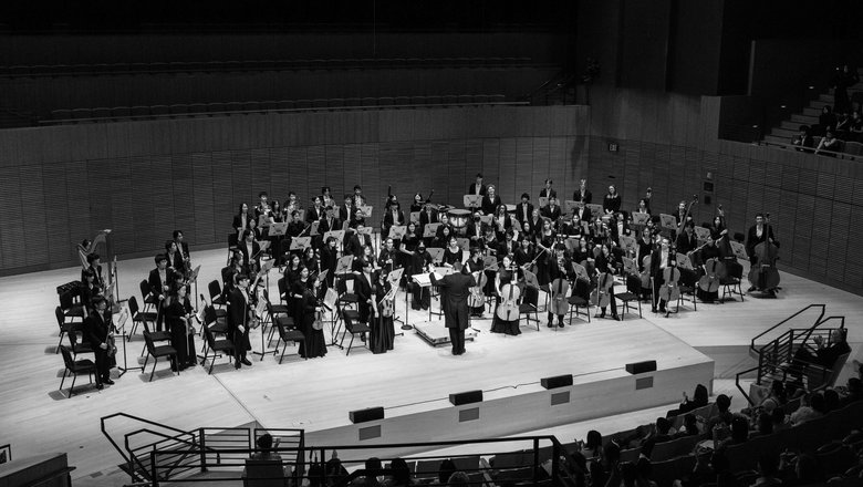 Fotografie ilustrujicí událost Orange County Youth Symphony Orchestra • together with Prague Youth Orchestra