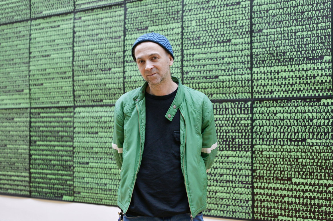  Michal Cáb | Hudební performance ve výstavě | Art Sounds Poetics of Encryption