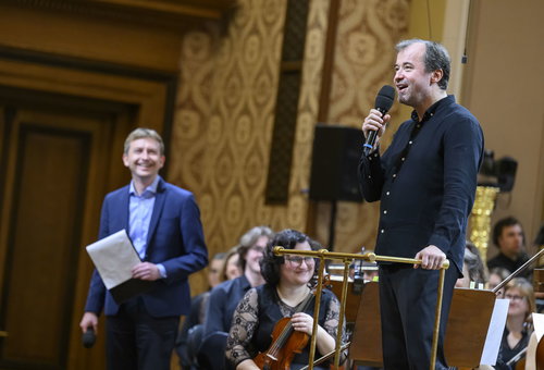 Photo illustrating a concert - event  Beethoven in Teplice