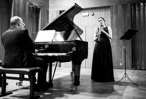 Photo illustrating a concert - event Anna Paulová and Martin Kasík Klasika o čtvrté