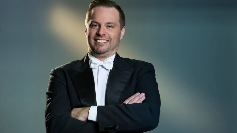 Fotografie ilustrujicí událost R7 / S Robertem Jindrou na přelomu století • Symfonický orchestr Českého rozhlasu
