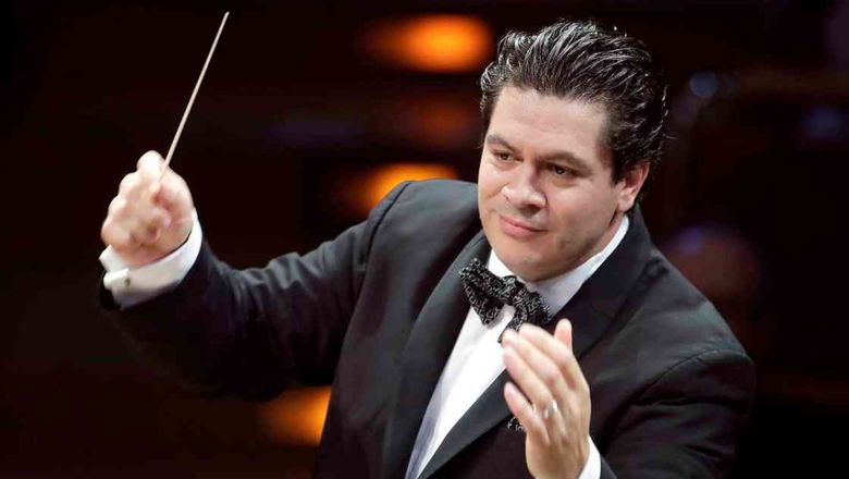 Photo illustrating the event Czech Philharmonic • Cristian Măcelaru