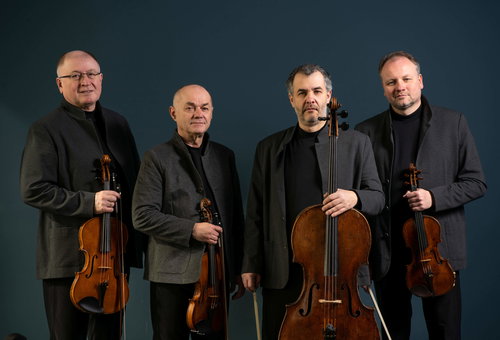 Photo illustrating a concert - event Janáček Quartet  Czech Chamber Music Society