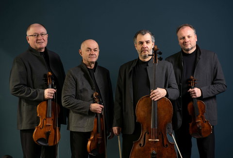 Fotografie ilustrujicí koncert - událost Český spolek pro komorní hudbu • Janáčkovo kvarteto