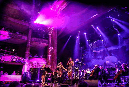 Photo illustrating a concert - event with the greatest hits of Pink Floyd, Queen, Deep Purple, Scorpions, U2 Rock The Opera