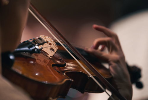 Photo illustrating a concert - event Concert of competition winners Czech Chamber Music Society
