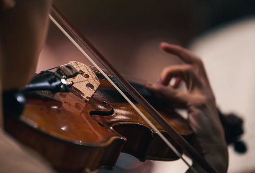 Photo illustrating a concert - event Concert of competition winners Czech Chamber Music Society
