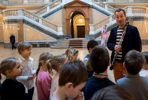 Photo illustrating a concert - event The Little Rudolfinum Oboe Ears