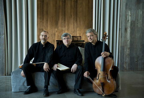 Photo illustrating a concert - event Czech Chamber Music Society Trio Wanderer
