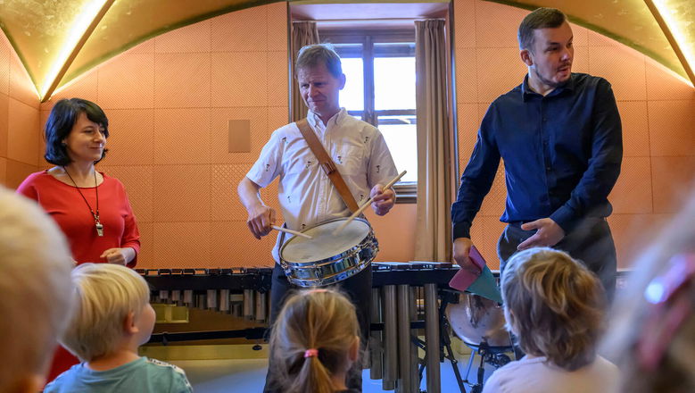 Photo illustrating the event A Lair Full of Percussion