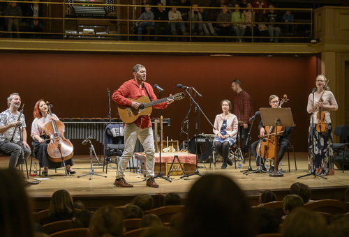 Photo illustrating a concert - event  A Musical Holiday Among the Notes