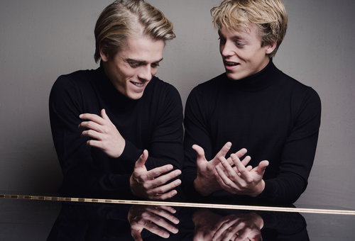Photo illustrating a concert - event Prague Radio Symphony Orchestra R6 / Lucas & Arthur Jussen