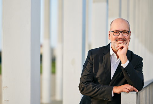 Photo illustrating a concert - event Piano recital Gottlieb Wallisch