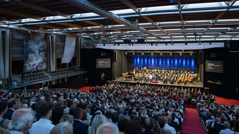 Photo illustrating the event Smetana Litomyšl Festival • Pierre-Laurent Aimard, Tomáš Netopil