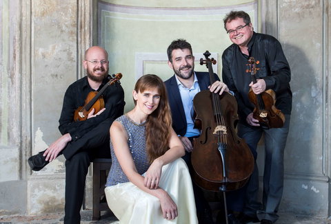 Fotografie ilustrujicí koncert - událost Český spolek pro komorní hudbu • Dvořákovo klavírní kvarteto