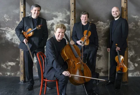 Photo illustrating a concert - event Czech Chamber Music Society • Wihan Quartet