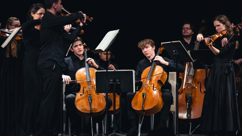 Photo illustrating the event Czech Philharmonic • Concert by members of the Orchestral Academy