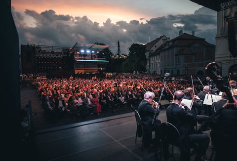Fotografie ilustrujicí koncert - událost Česká filharmonie Open Air koncert