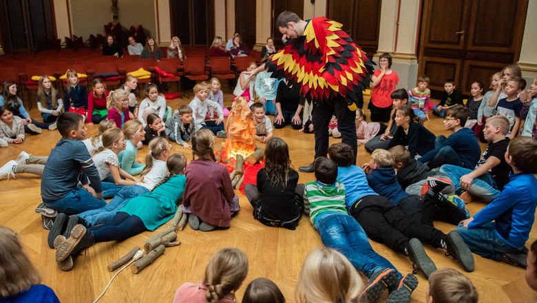 Photo illustrating the event The Four Elements • Fire