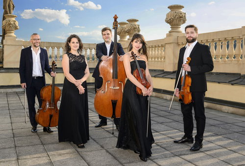 Photo illustrating a concert - event Quintetto della Trota Czech Chamber Music Society