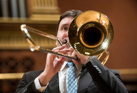 Fotografie ilustrujicí koncert - událost Český spolek pro komorní hudbu Sdružení hlubokých žesťů ČF