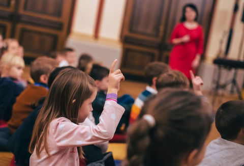 Photo illustrating a concert - event The Little Rudolfinum String Sweets