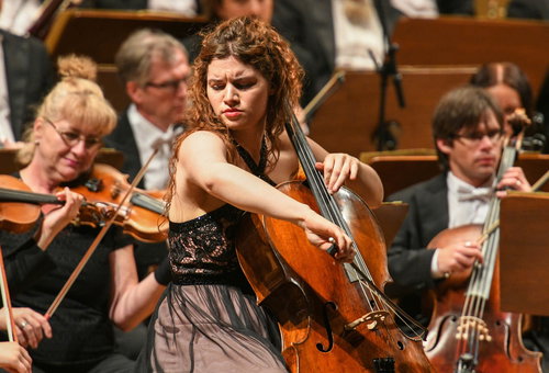 Photo illustrating a concert - event Competition Finals: Violoncello Prague Spring