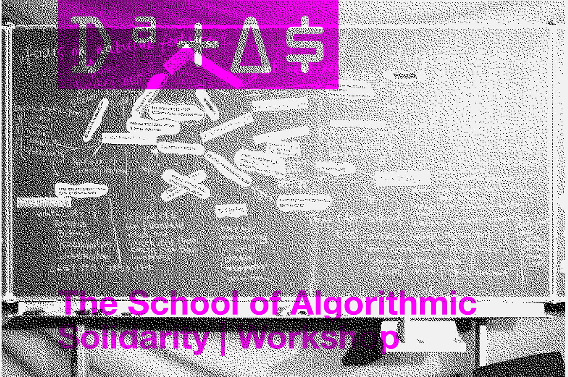  eeefff: Škola algoritmické solidarity: lze zakódovat kolonialismus? | Workshop DATAS: The Data and the Sovereign