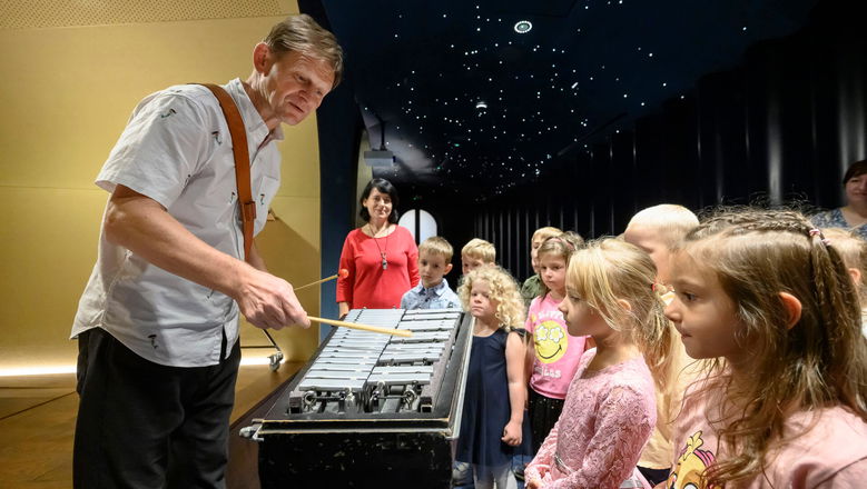 Photo illustrating the event The Little Rudolfinum • A Lair Full of Percussion