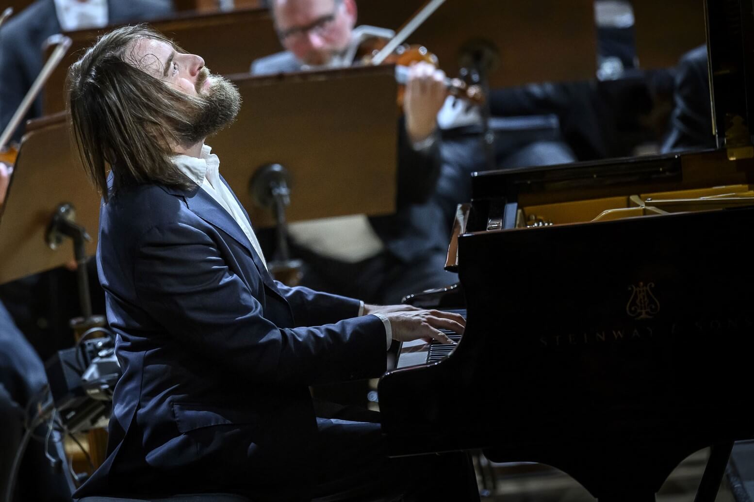 Photo illustrating a concert - event Daniil Trifonov Czech Chamber Music Society