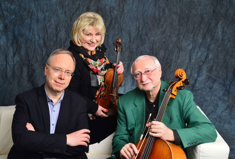 Photo illustrating a concert - event Czech Chamber Music Society Czech Trio