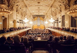 Photo illustrating a concert - event Czech Philharmonic • Graz