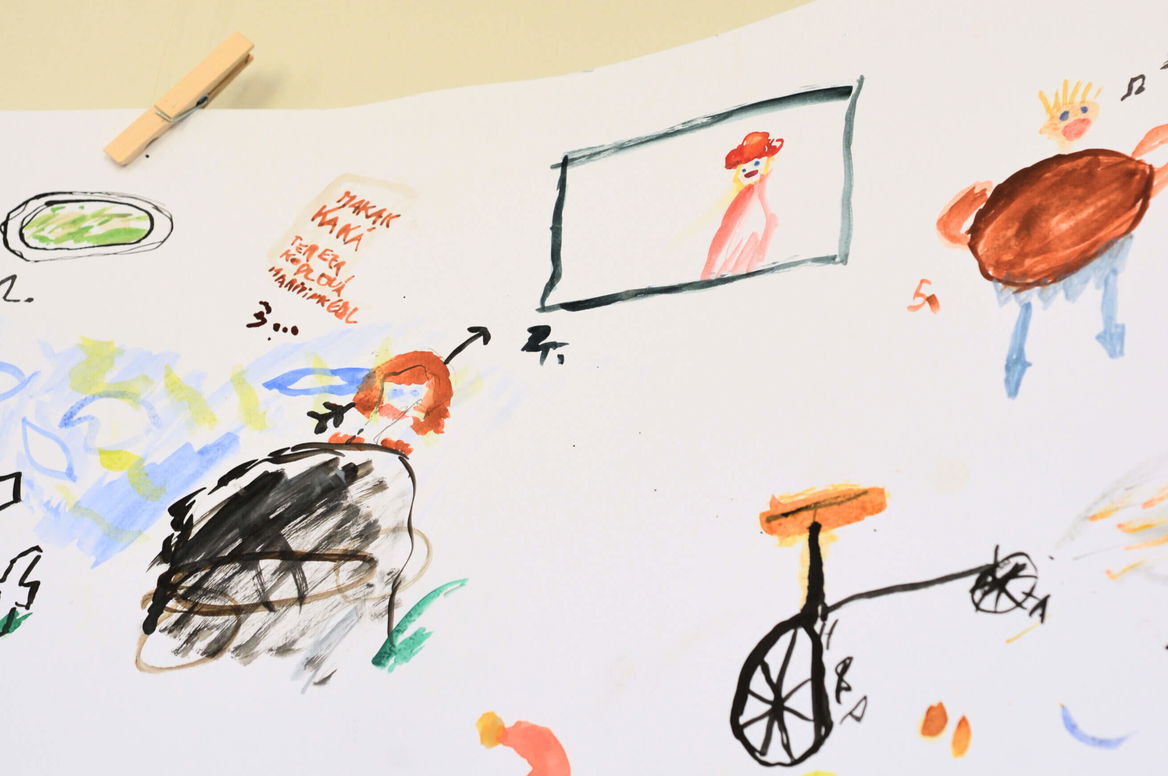 Poetic Illustrations – Art Workshop for Kids Antony Gormley / Pavla Melková