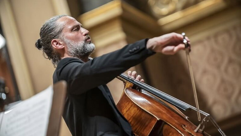 Fotografie ilustrujicí událost Dvořákův violoncellový koncert - Jiří Bárta 60 • Filharmonie B. Martinů a gratulanti