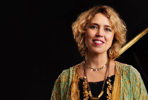 Photo illustrating a concert - event Prague Symphony Orchestra Gabriela Montero – Piano Recital