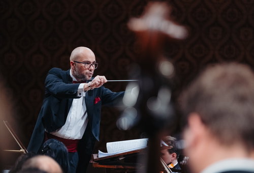 Photo illustrating a concert - event Film music concert Fantasy Filmová filharmonie
