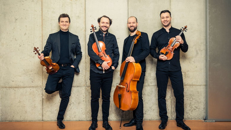 Fotografie ilustrujicí událost Český spolek pro komorní hudbu • Pavel Bořkovec Quartet