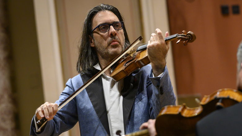 Photo illustrating the event Czech Philharmonic, Leonidas Kavakos • Dvořák Prague Festival