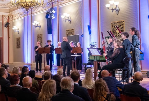 Photo illustrating a concert - event Czech Chamber Music Society Czech Double Reed Ensemble 
