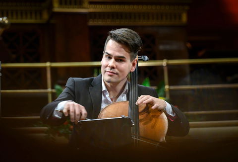 Photo illustrating a concert - event Czech Chamber Music Society Václav Petr