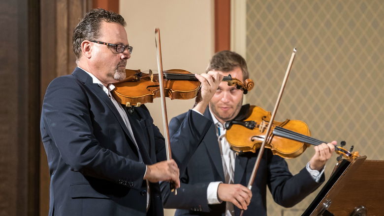 Photo illustrating the event The Little Rudolfinum • String Sweets