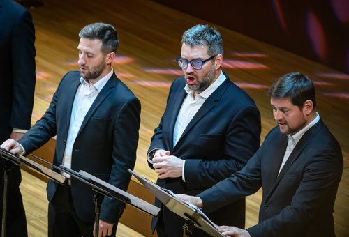 Photo illustrating a concert - event Collegium 1704 St Matthew Passion