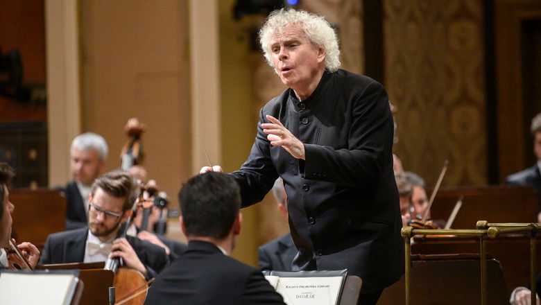 Photo illustrating the event Czech Philharmonic • Simon Rattle