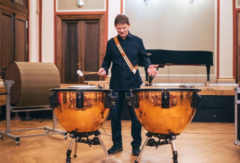 Fotografie ilustrujicí koncert - událost Dopoledne s filharmoniky Z bicí kuchyně