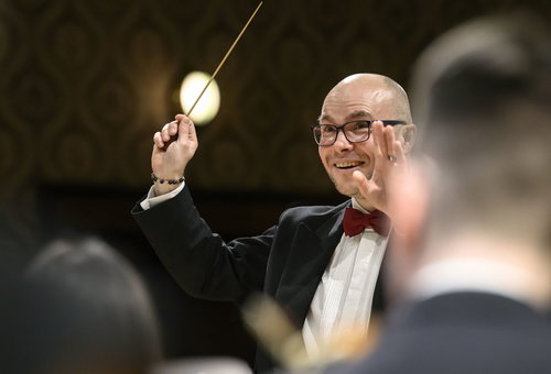 Photo illustrating a concert - event Film music concert Sci-fi Filmová filharmonie