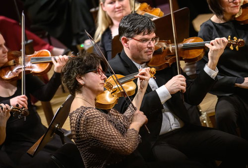 Photo illustrating a concert - event Collegium 1704 Masters of Viennese Symphony