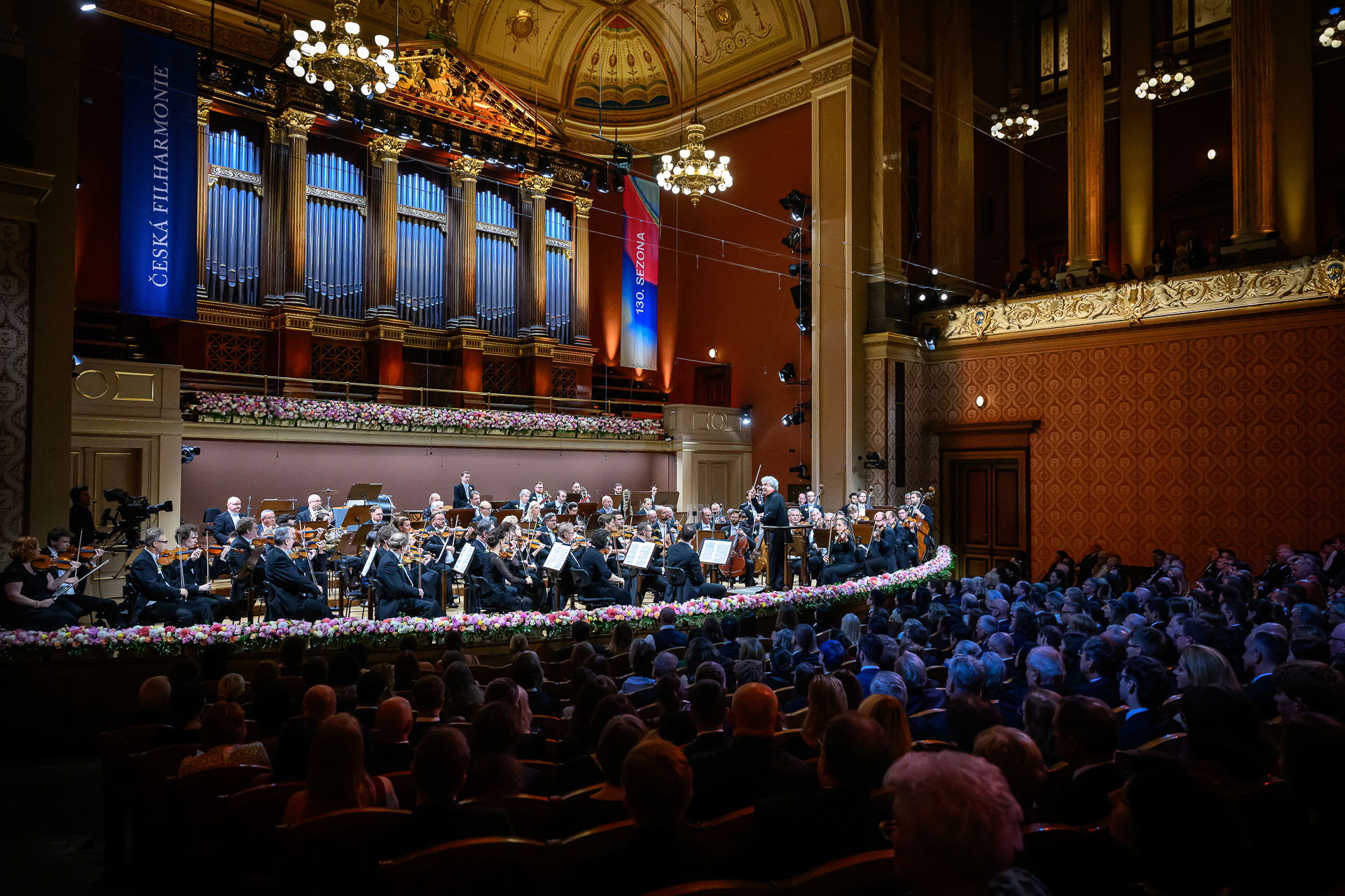 Fotografie ilustrujicí koncert - událost Koncert ke 130. výročí Česká filharmonie