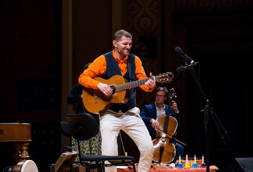 Photo illustrating a concert - event  Holiday among the Notes