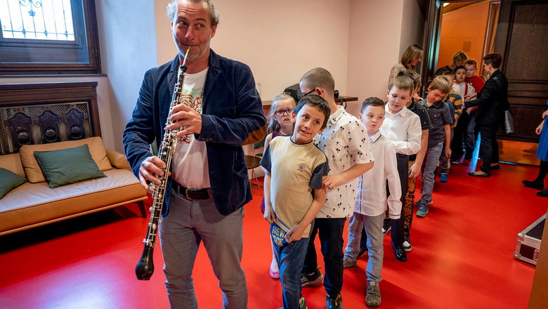 Photo illustrating the event The Little Rudolfinum • Oboe Ears