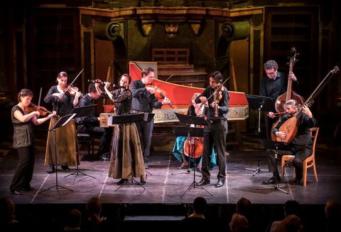Photo illustrating a concert - event Czech Chamber Music Society Collegium Marianum